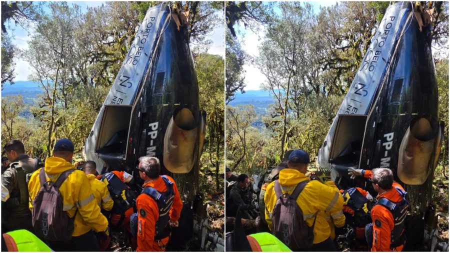 Nebulosidade e pancadas de chuva: o que relatório preliminar diz sobre situação do tempo na queda do helicóptero com Rick
