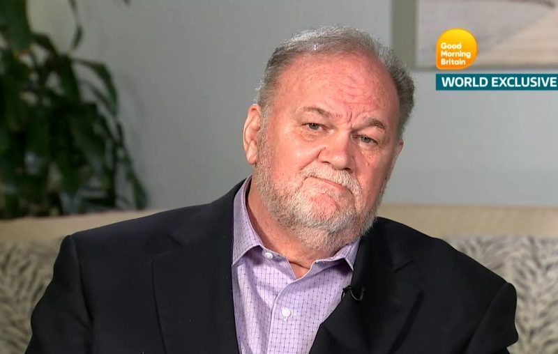 Pai de Meghan Markle é investigado por guardar imagens de abuso sexual infantil