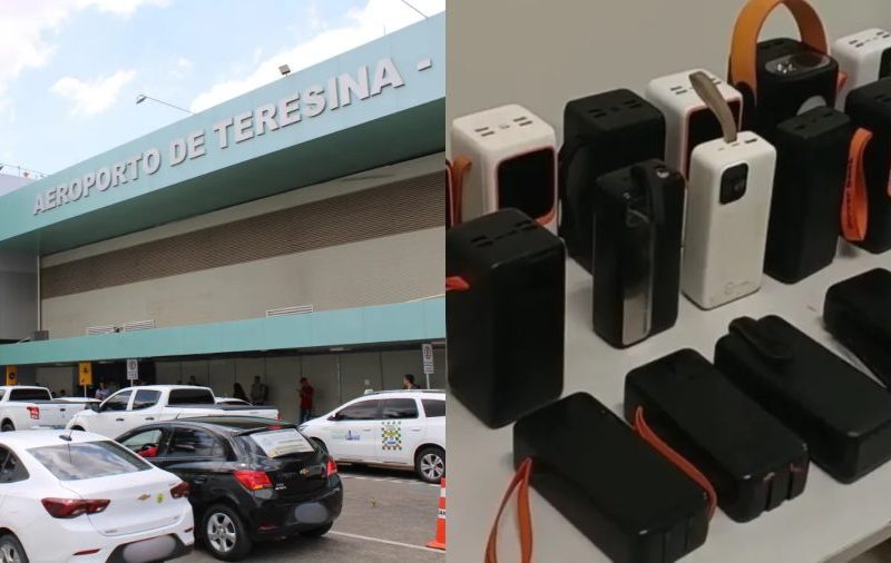 Power banks: aeroporto de Teresina apreendeu 80 carregadores; entenda regras para voos