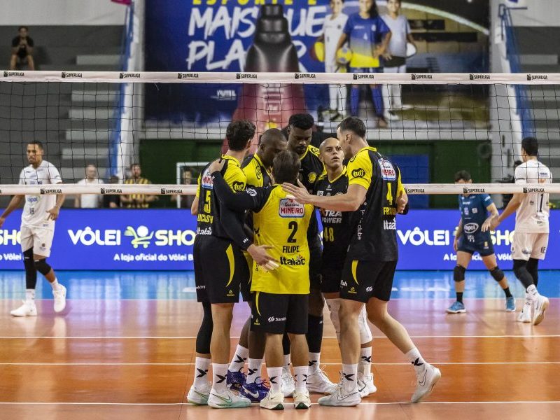 Praia Clube vence São José em casa e estreia com vitória na Superliga Masculina