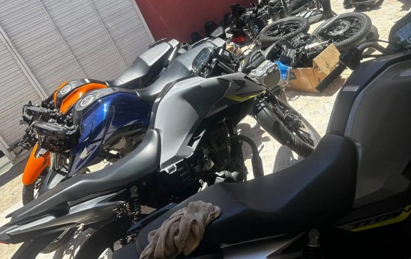 Rastreador de moto furtada revela desmanche em Fortaleza