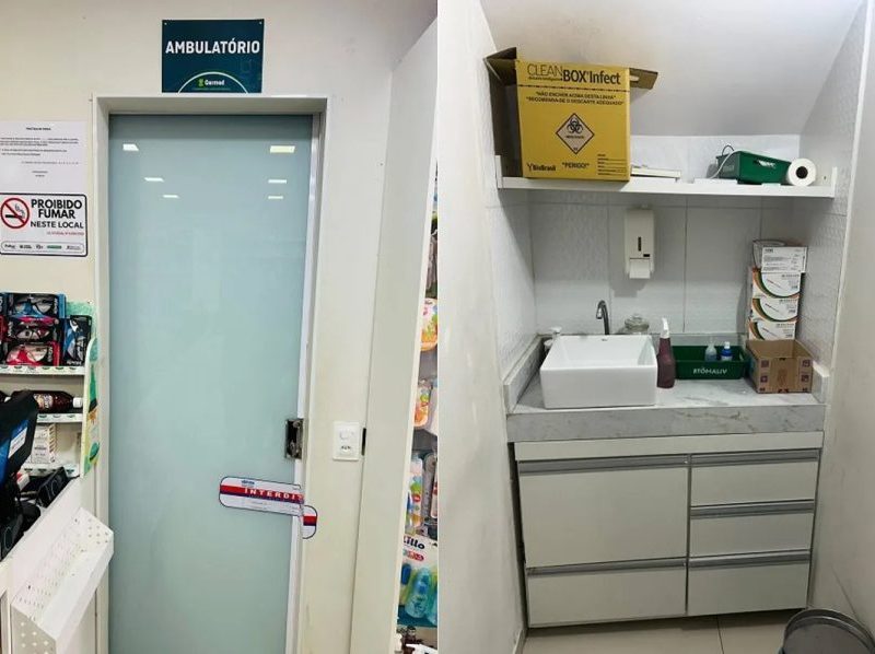 Operação interdita farmácia e autua postos e mercado no Sertão