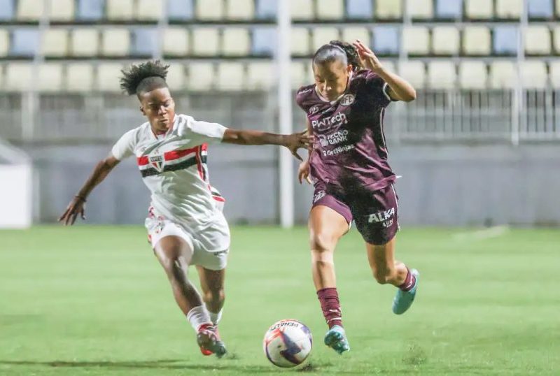 SP e Ferroviária empatam no 1º jogo da semifinal do Paulista F Sub-20