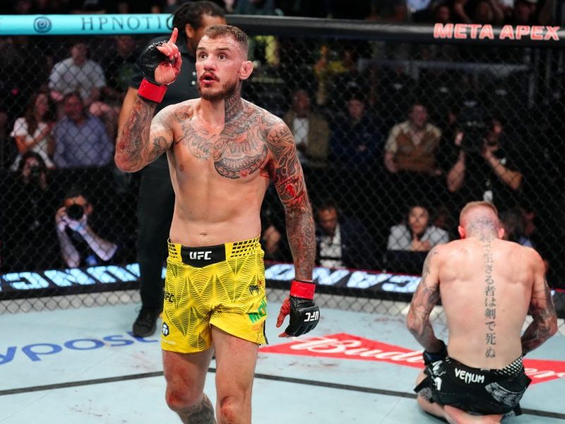 Renato Moicano lidera UFC Fight Night em Las Vegas