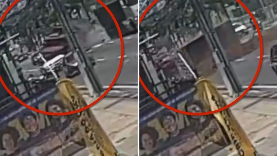 Vídeo mostra momento em que caminhão tomba e carga soterra o próprio motorista em frente à Ufes