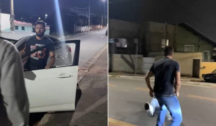 VÍDEO: motorista agride adolescentes com socos após discussão de trânsito no interior de SP