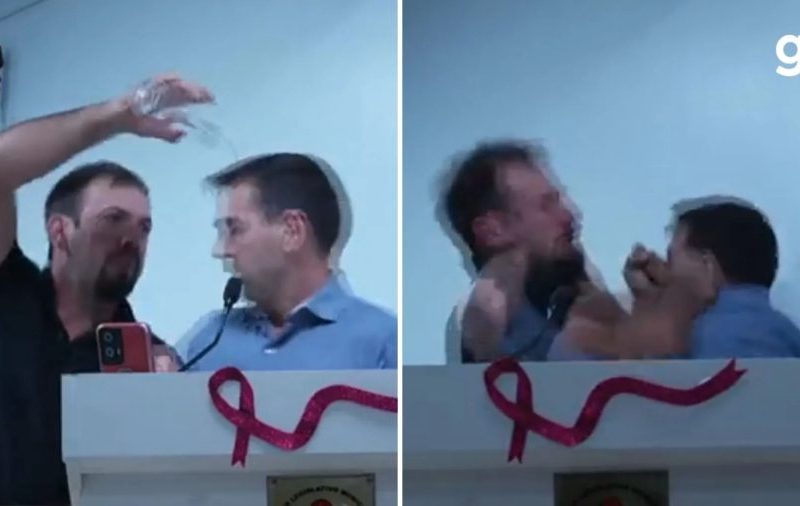 Briga entre vereadores termina em agressão física no interior do RS